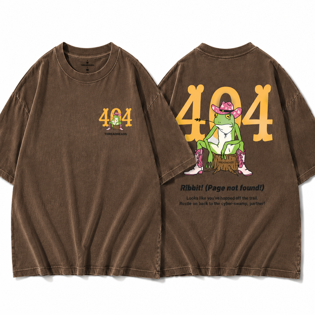 404 Cowboy Frog Graphic Tee