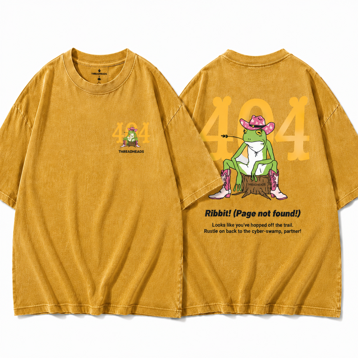 404 Cowboy Frog Graphic Tee