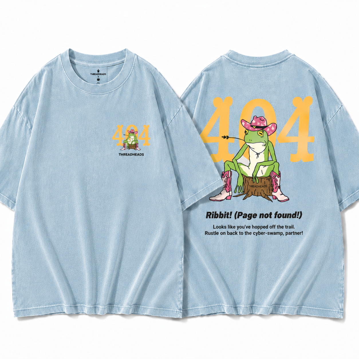 404 Cowboy Frog Graphic Tee