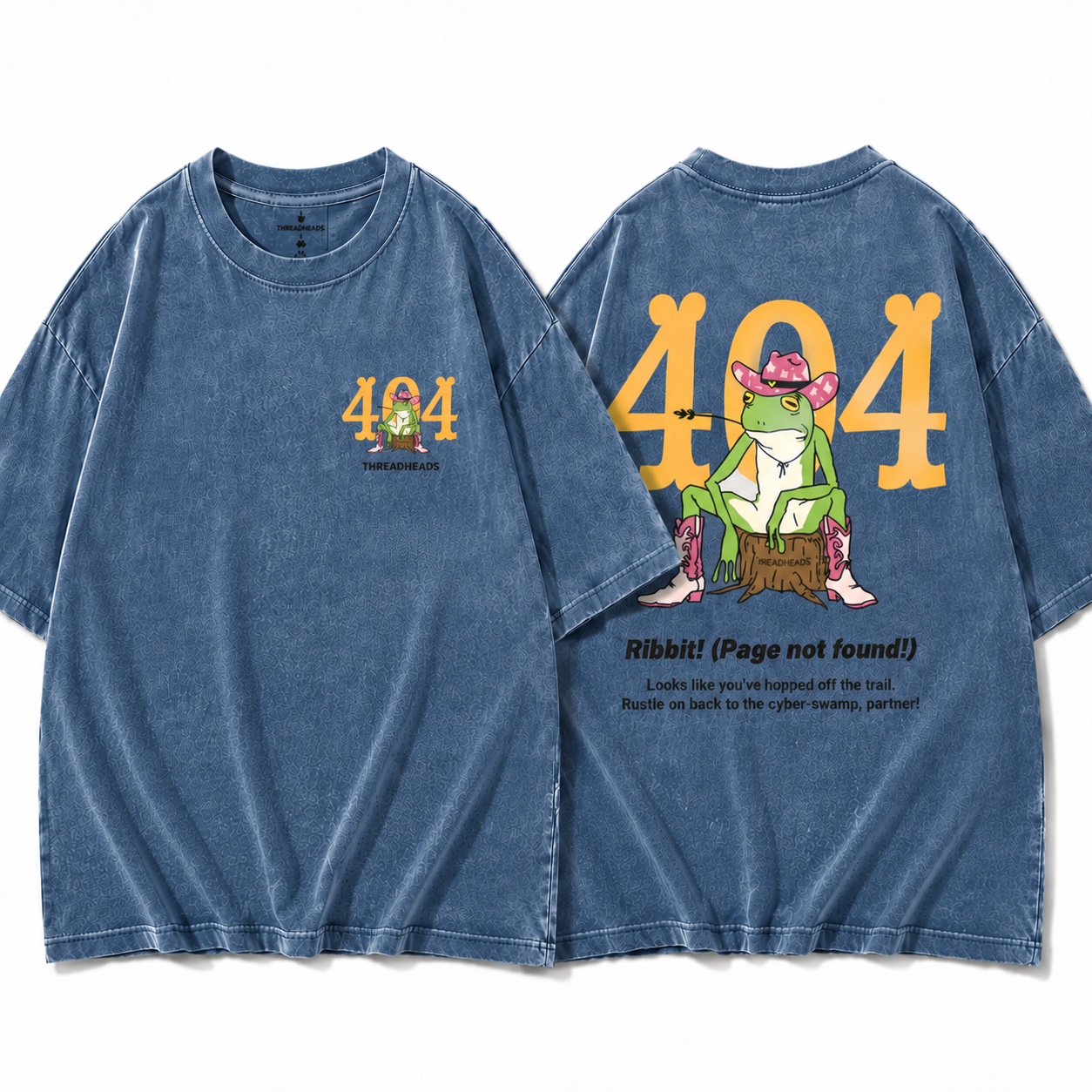 404 Cowboy Frog Graphic Tee