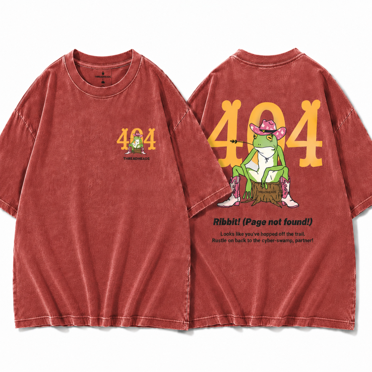 404 Cowboy Frog Graphic Tee