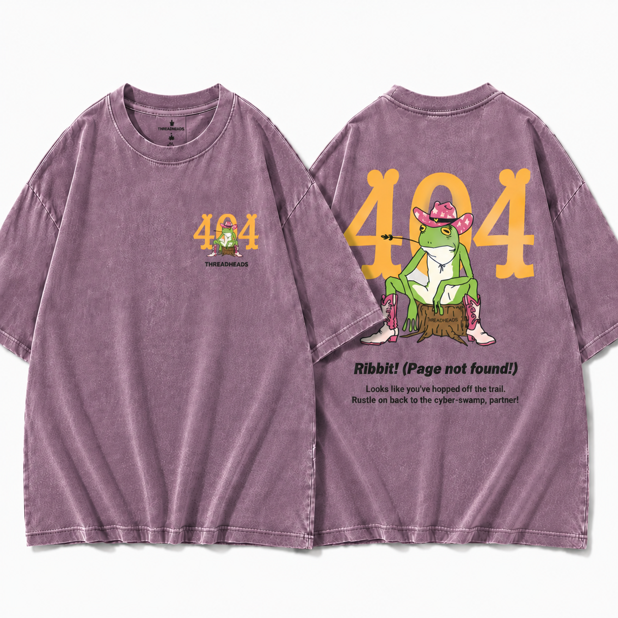 404 Cowboy Frog Graphic Tee