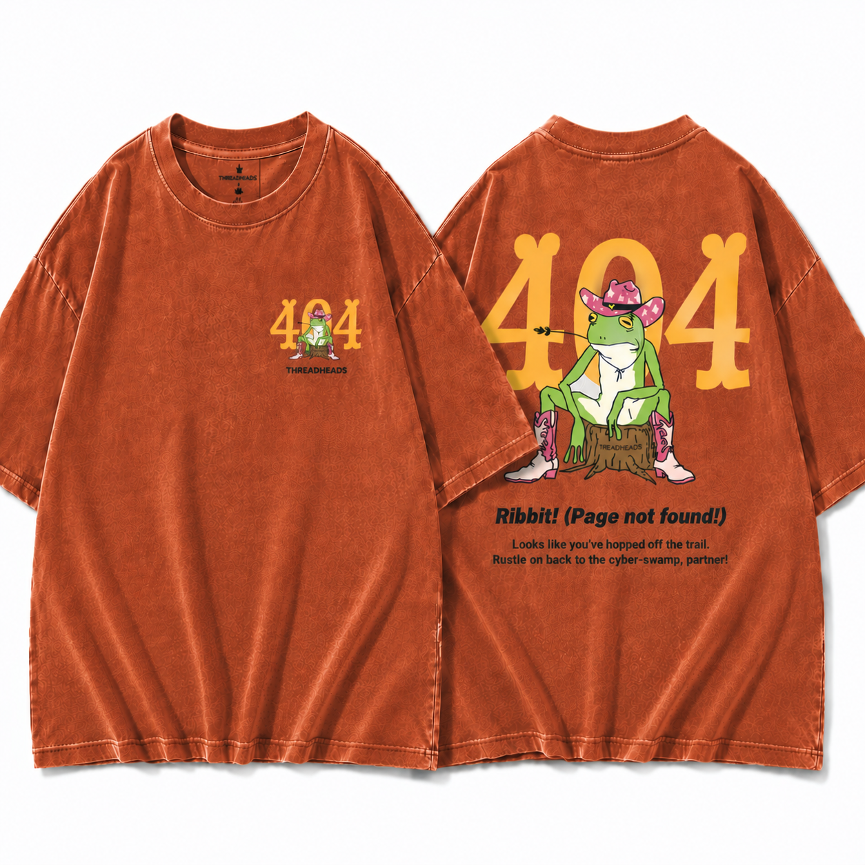 404 Cowboy Frog Graphic Tee