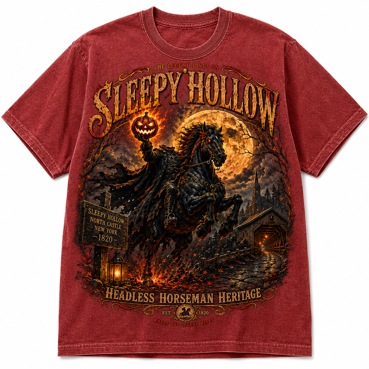 Sleepy Hollow Headless Horseman Heritage Shirt