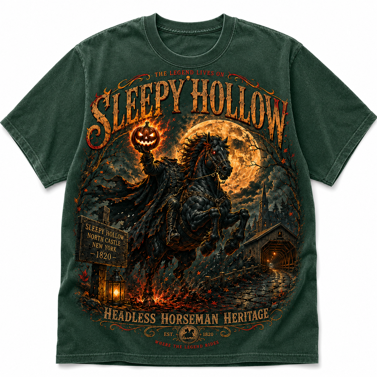 Sleepy Hollow Headless Horseman Heritage Shirt
