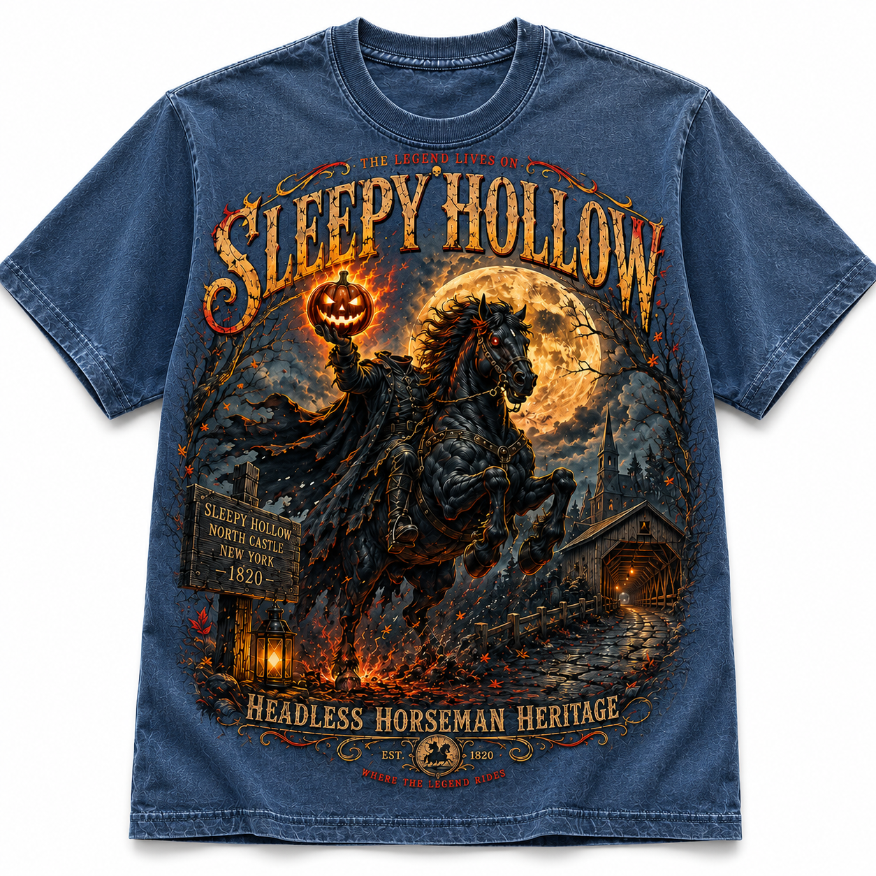 Sleepy Hollow Headless Horseman Heritage Shirt