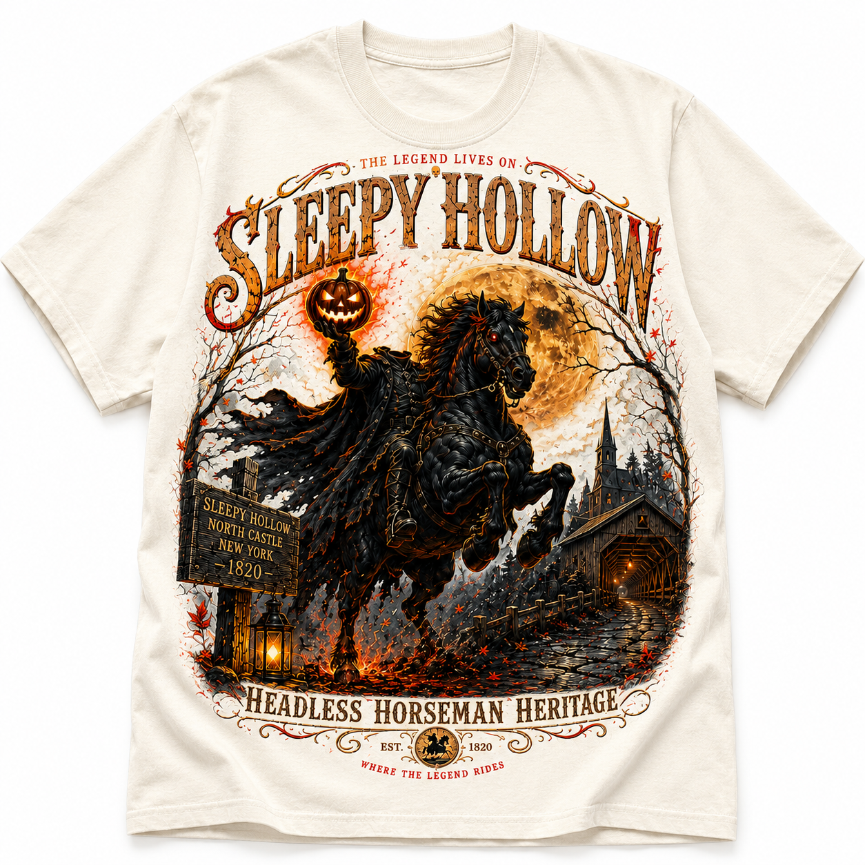 Sleepy Hollow Headless Horseman Heritage Shirt