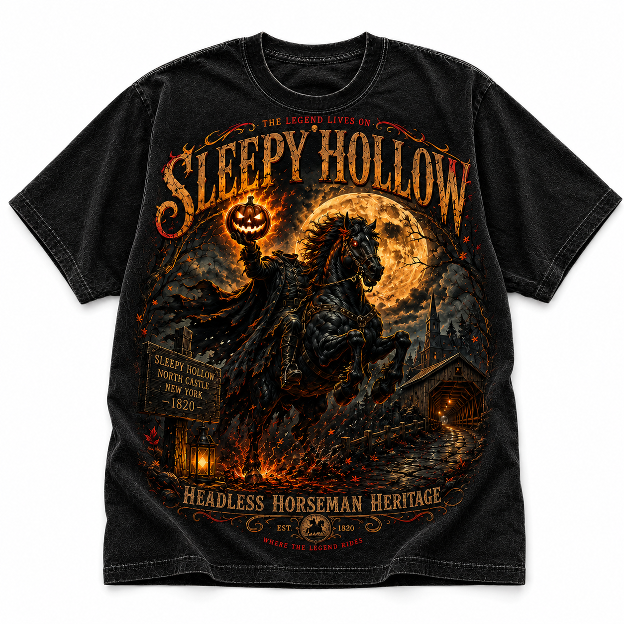 Sleepy Hollow Headless Horseman Heritage Shirt