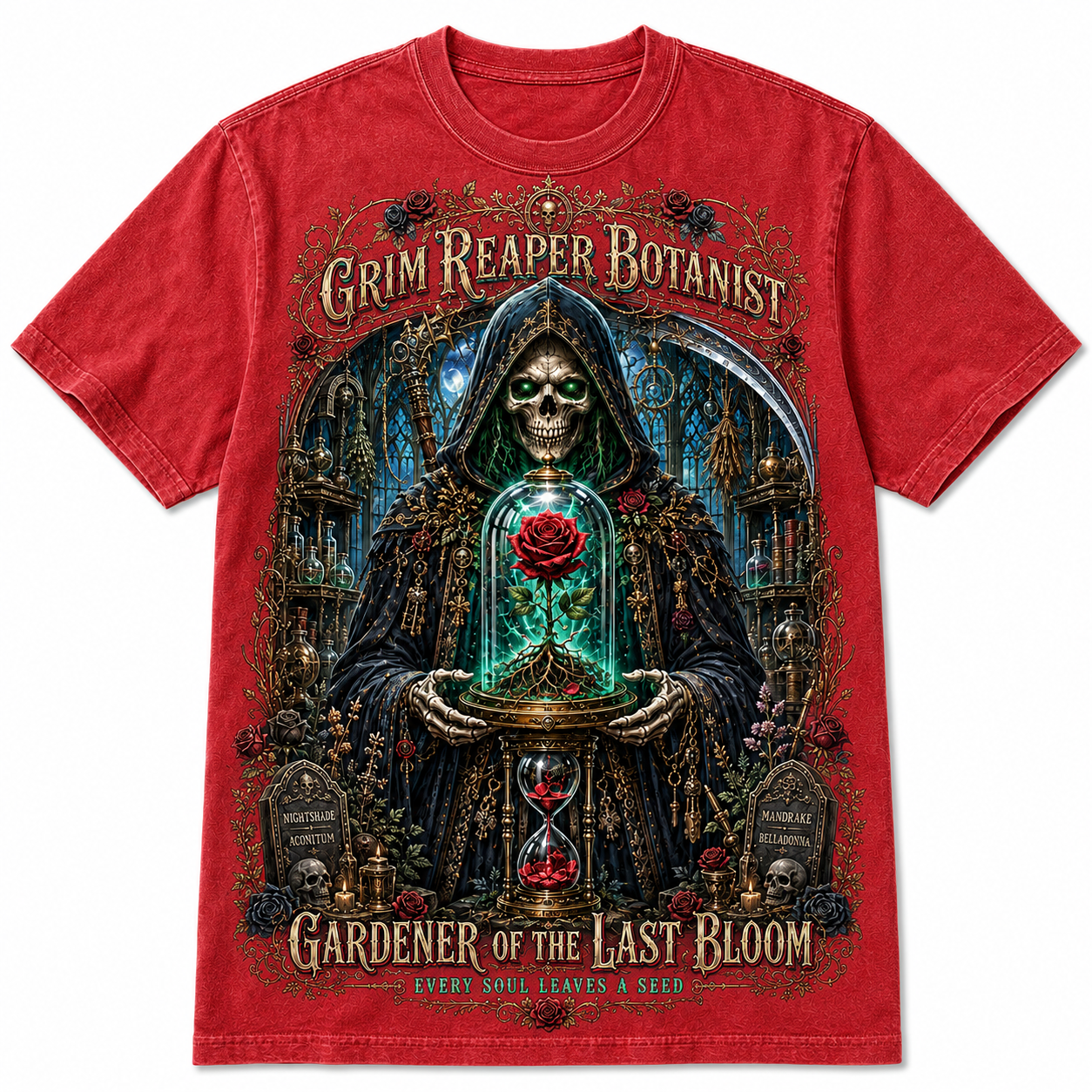 Grim Reaper Botanist — the Gardener of the Last Bloom