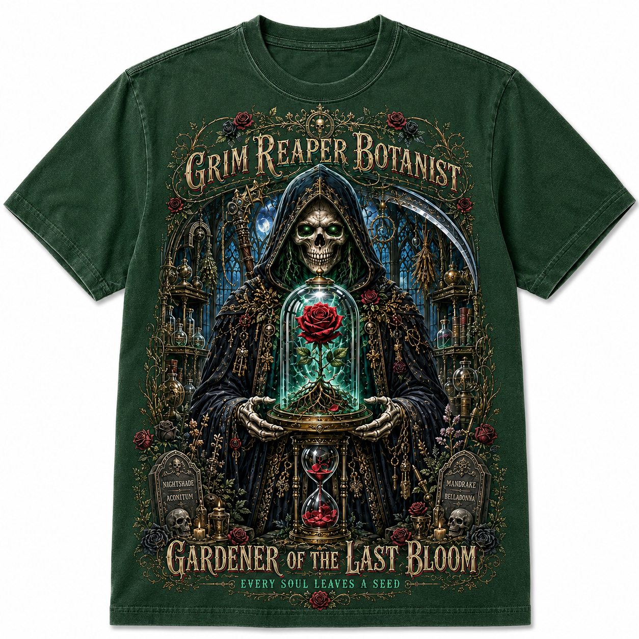 Grim Reaper Botanist — the Gardener of the Last Bloom