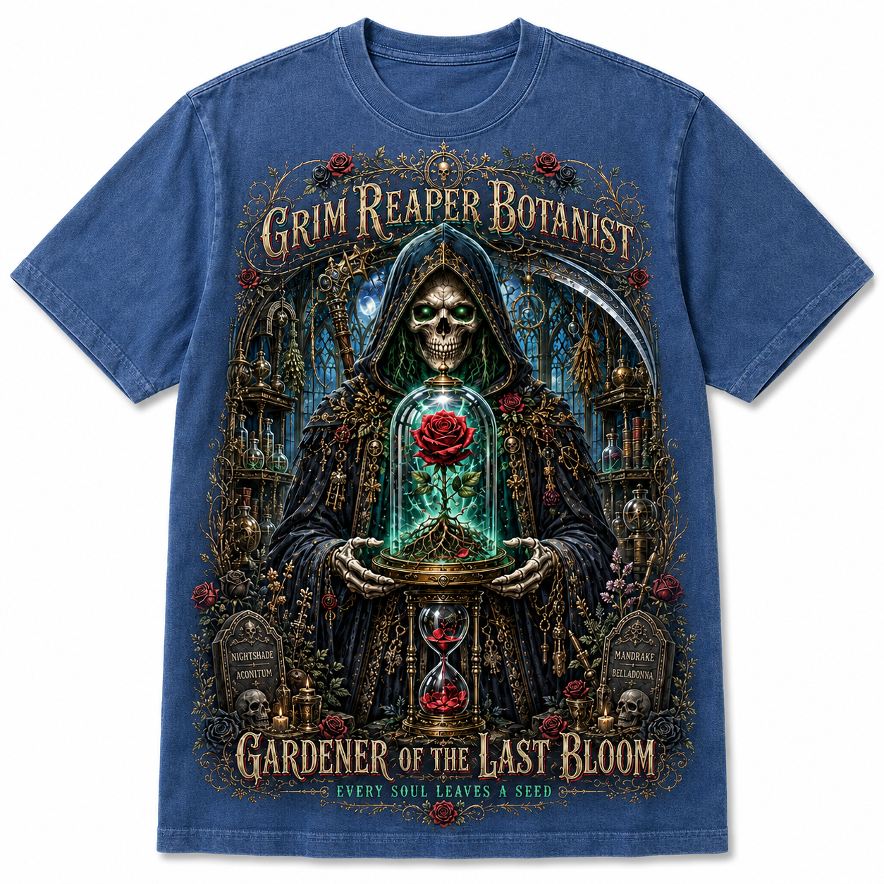 Grim Reaper Botanist — the Gardener of the Last Bloom