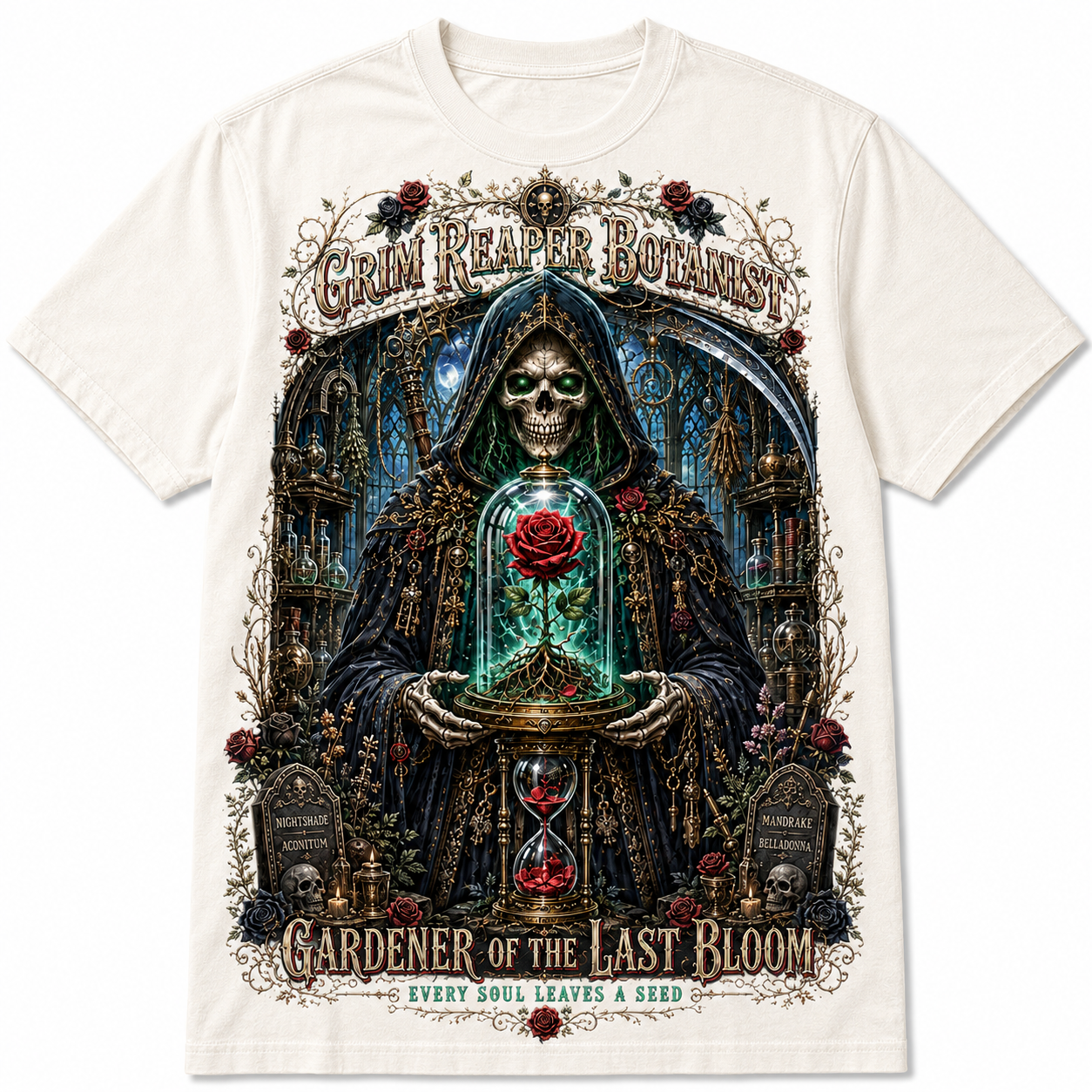 Grim Reaper Botanist — the Gardener of the Last Bloom
