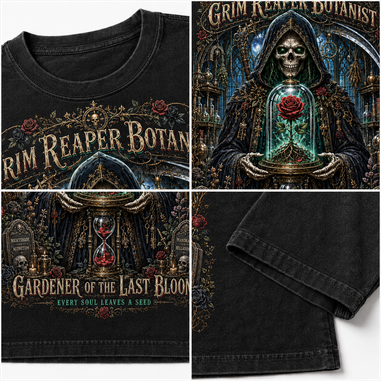 Grim Reaper Botanist — the Gardener of the Last Bloom