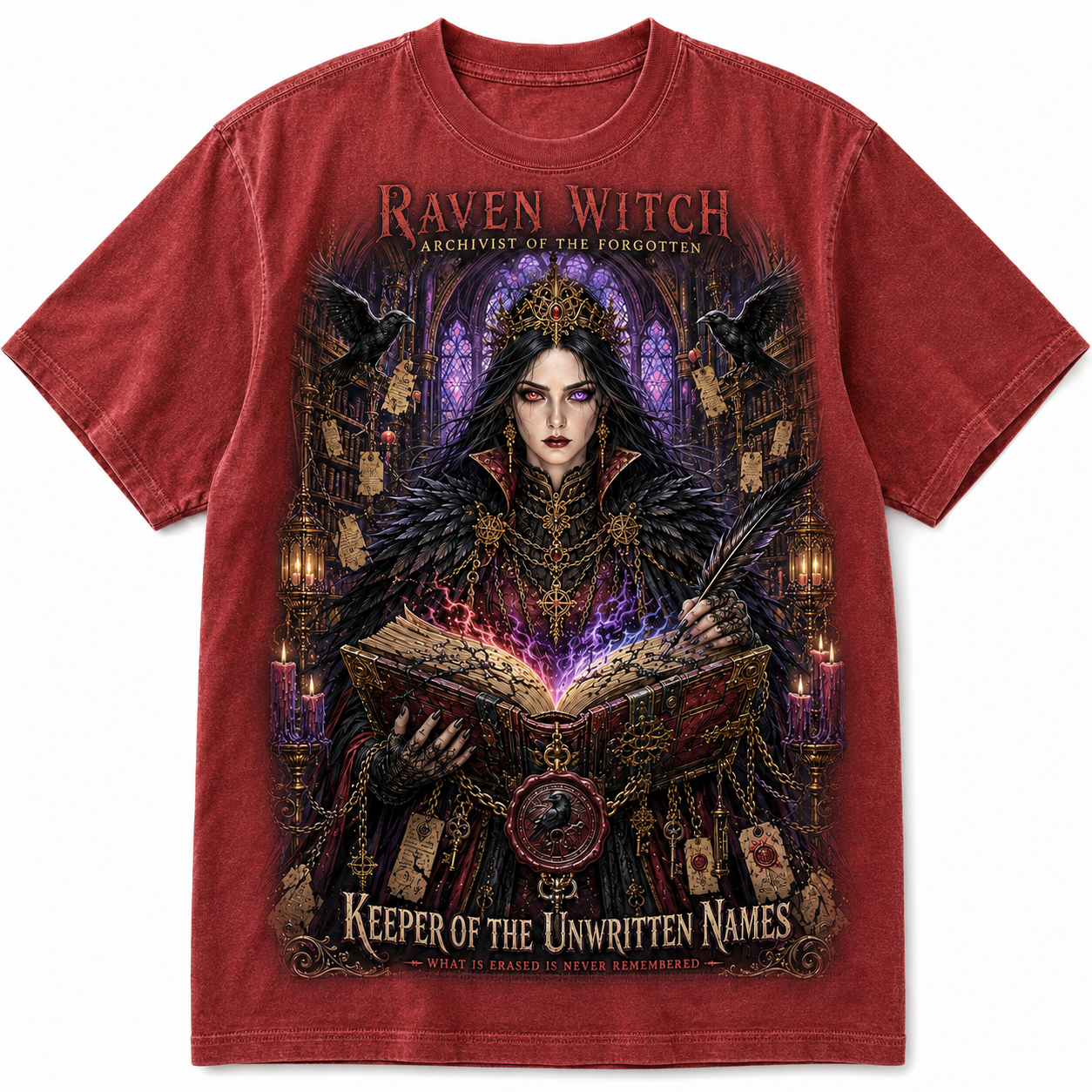 RAVEN WITCH ARCHIVIST — KEEPER OF THE UNWRITTEN NAMES