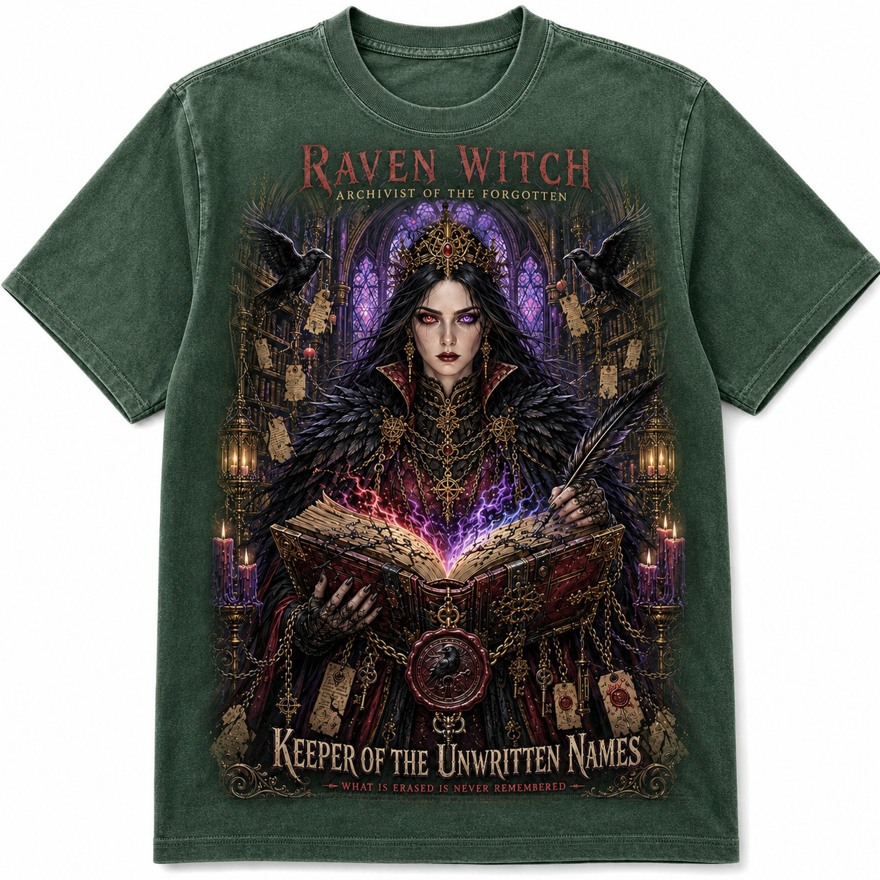 RAVEN WITCH ARCHIVIST — KEEPER OF THE UNWRITTEN NAMES