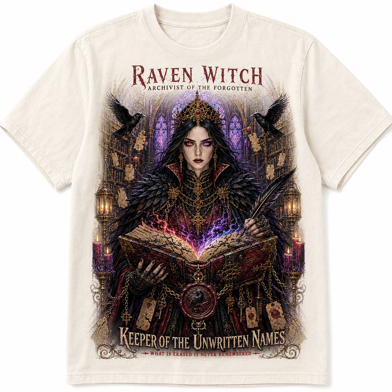 RAVEN WITCH ARCHIVIST — KEEPER OF THE UNWRITTEN NAMES