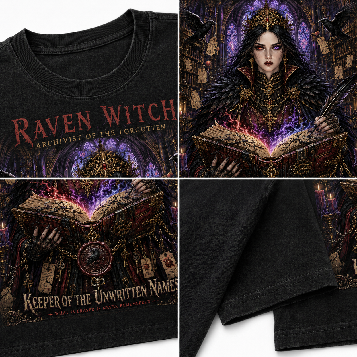 RAVEN WITCH ARCHIVIST — KEEPER OF THE UNWRITTEN NAMES