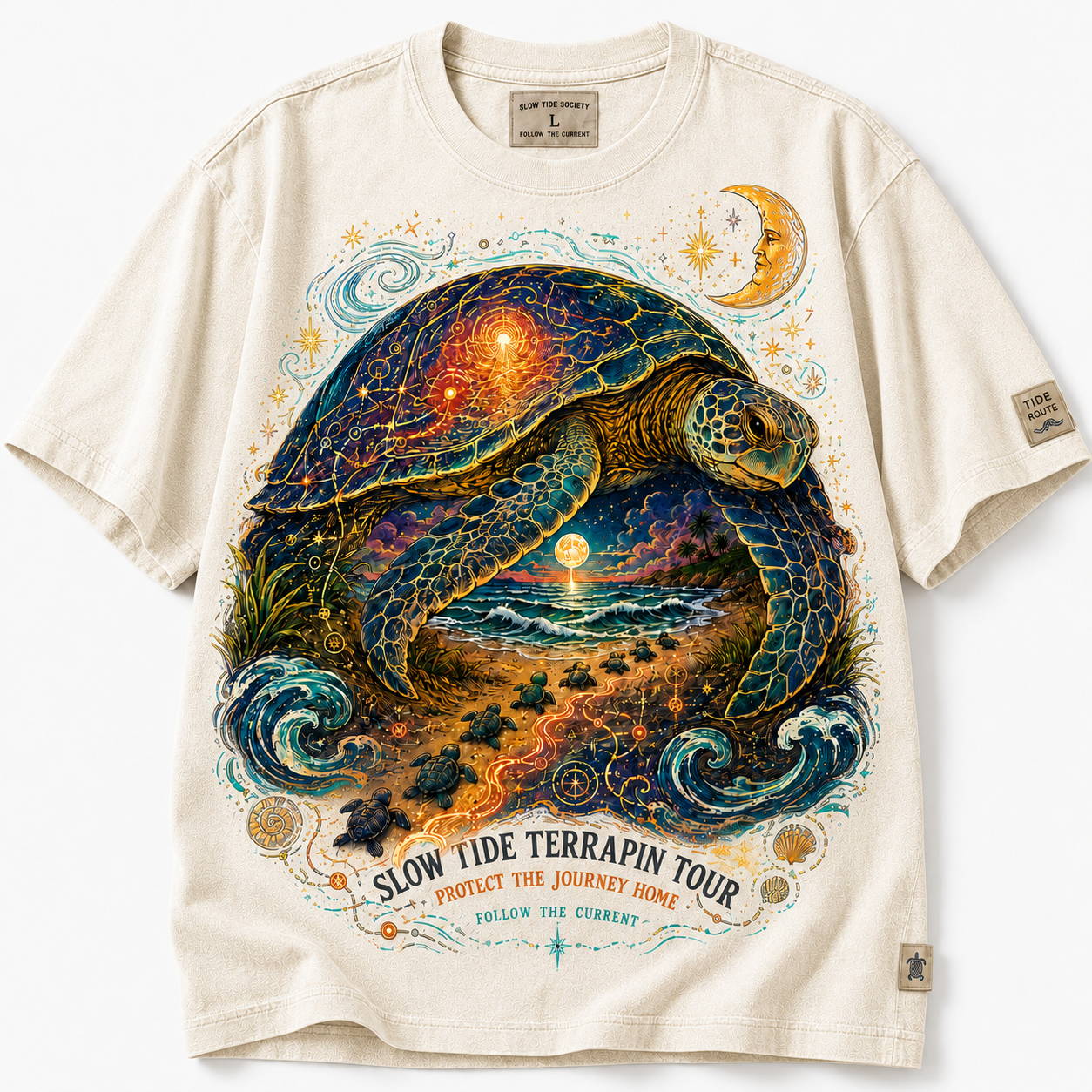 Guardian Of The Journey Home Sea Turtle T-Shirt