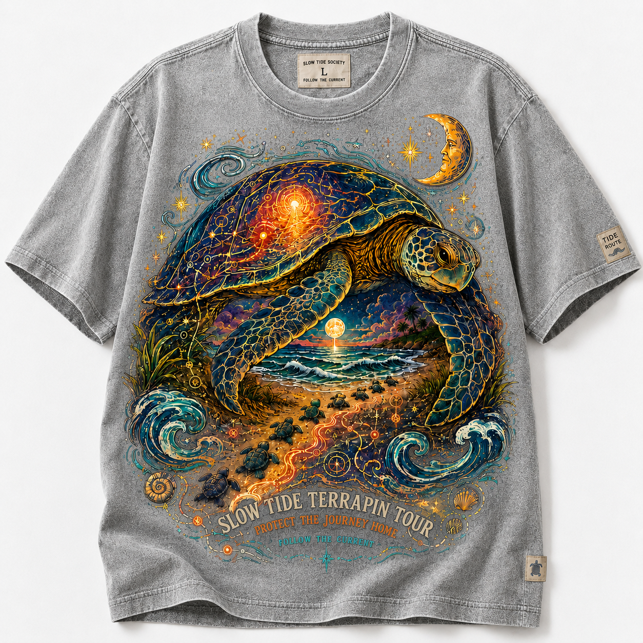 Guardian Of The Journey Home Sea Turtle T-Shirt