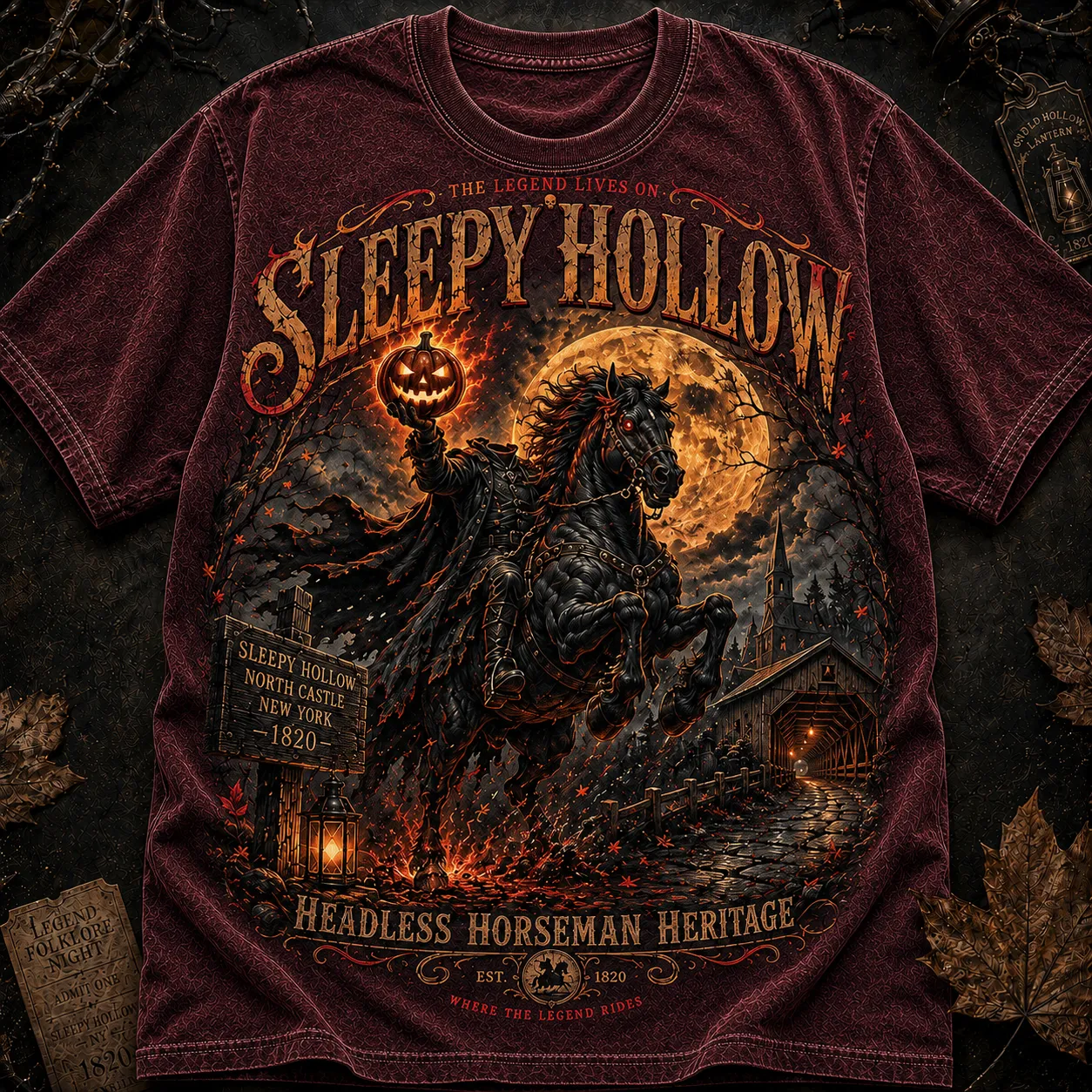 Gothic Plague Doctor Graphic Tee