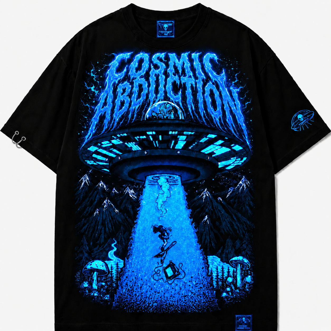 Cosmic Abduction Graphic T-Shirt