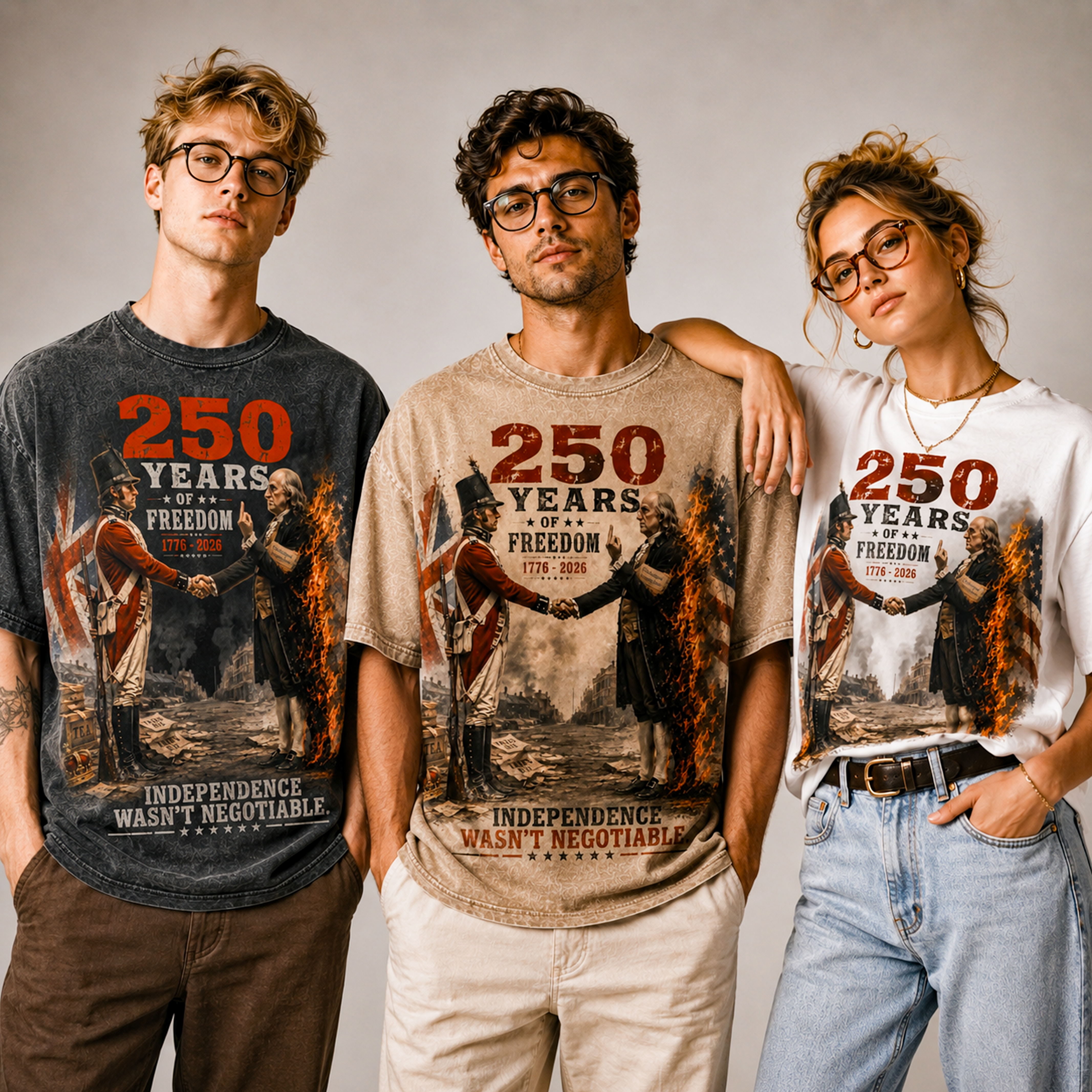 America 250 Freedom Tribute Graphic T-Shirt