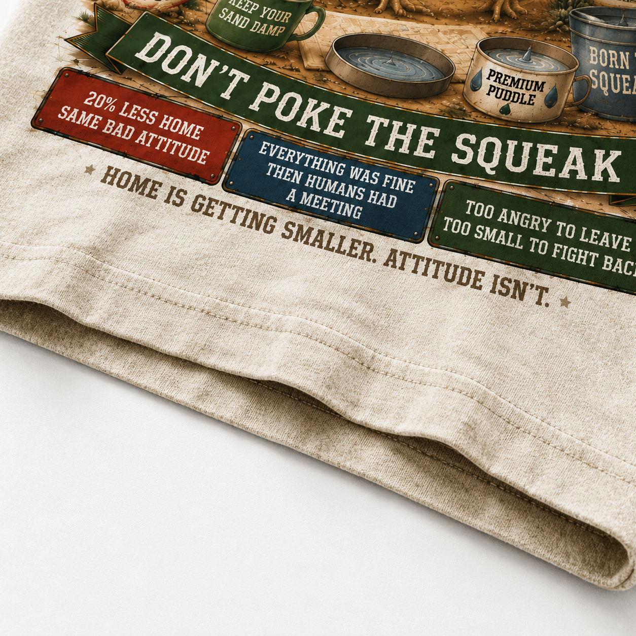 Squeaky Frog Desert Survival Club T-Shirt