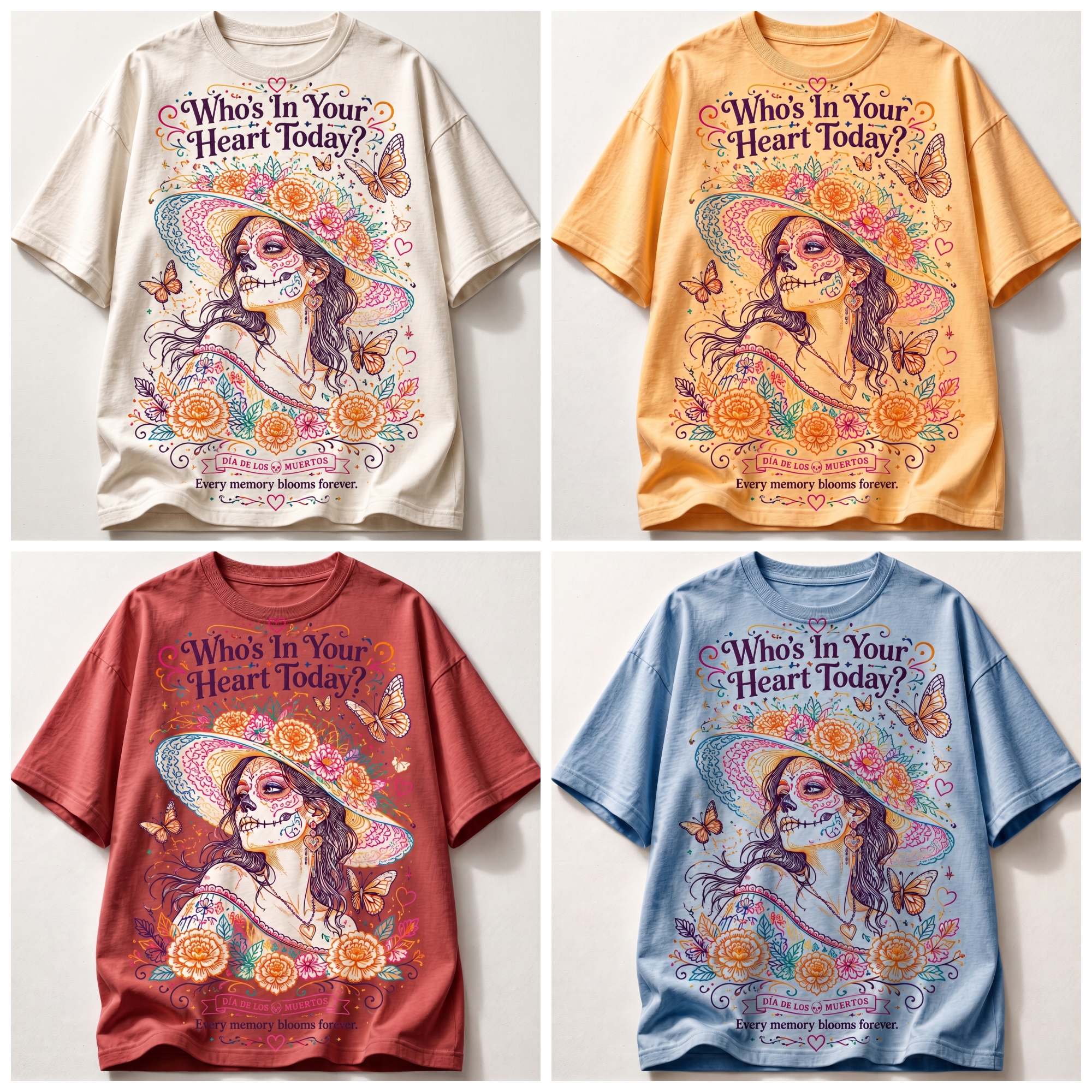 Who's In Your Heart Today? – La Catrina Art T-Shirt
