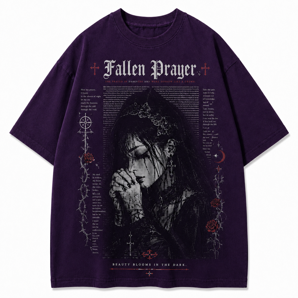Fallen Prayer Graphic T-Shirt