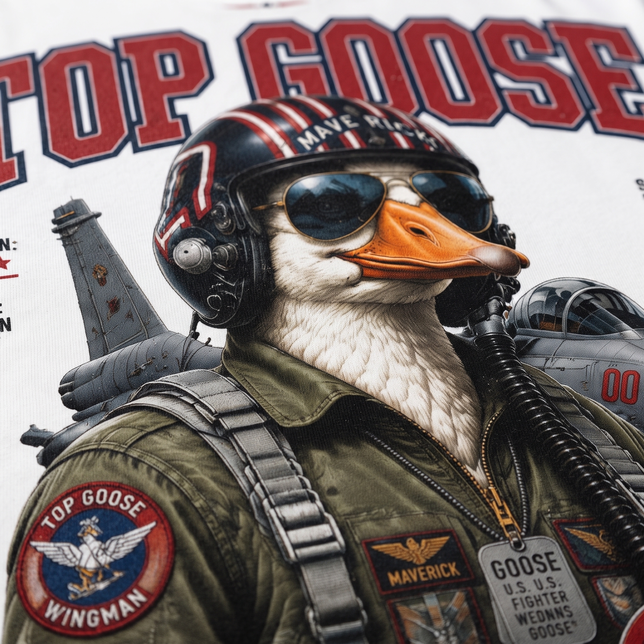 Top Goose Pilot Graphic Tee