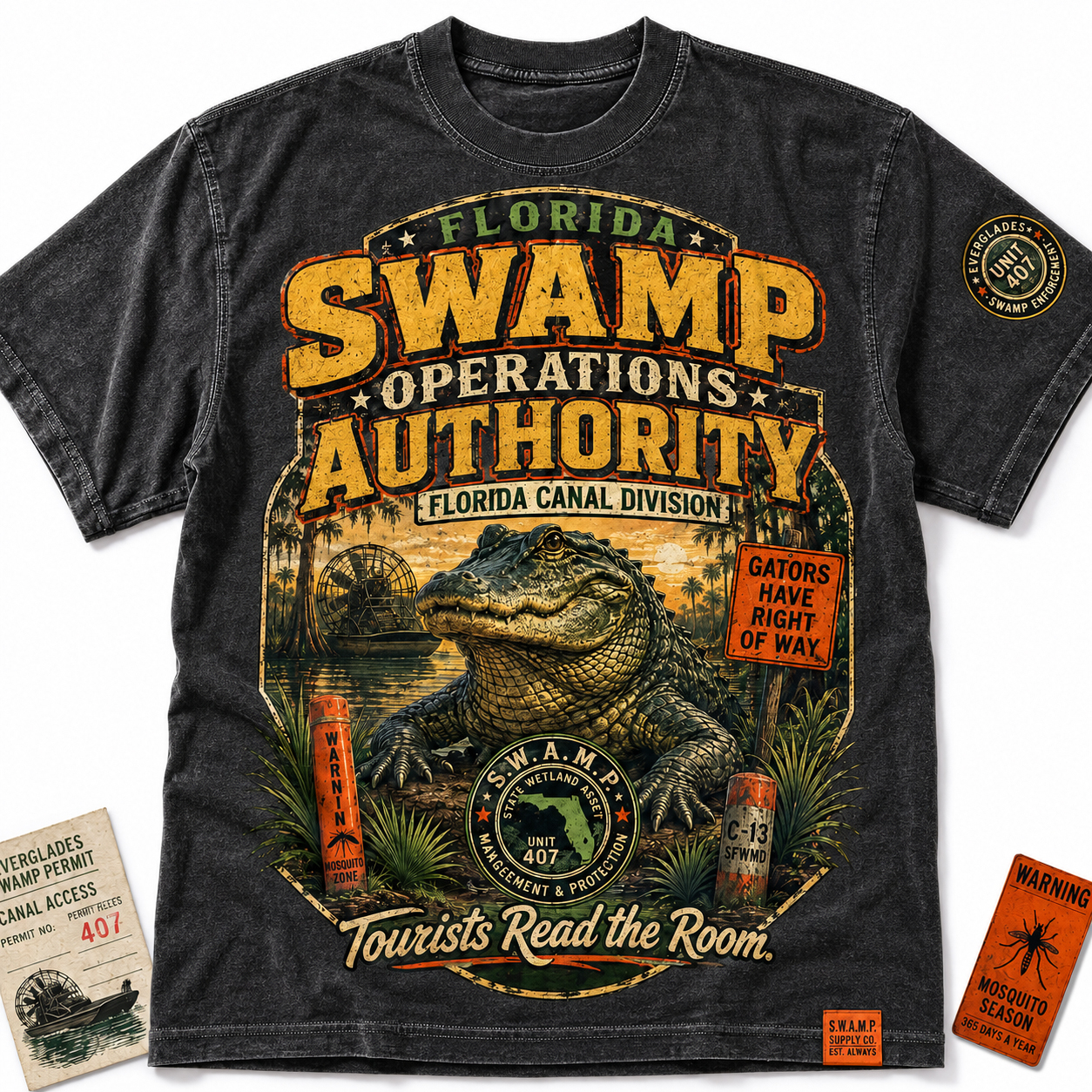 Gators Have Right of Way T-Shirt