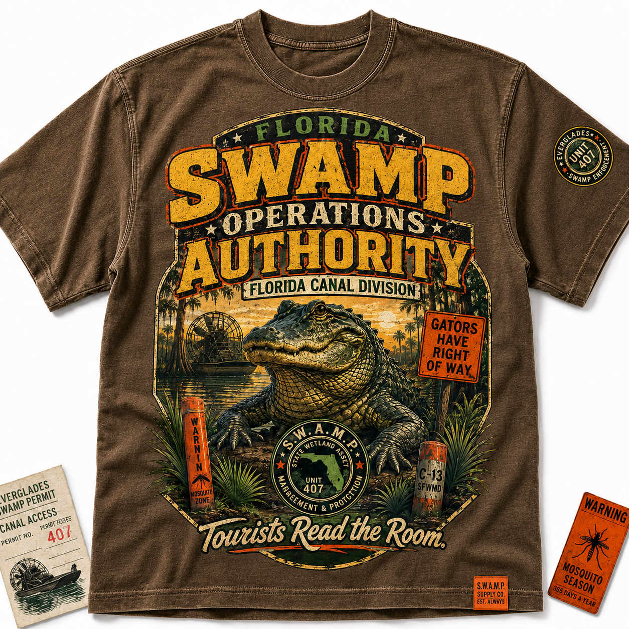 Gators Have Right of Way T-Shirt