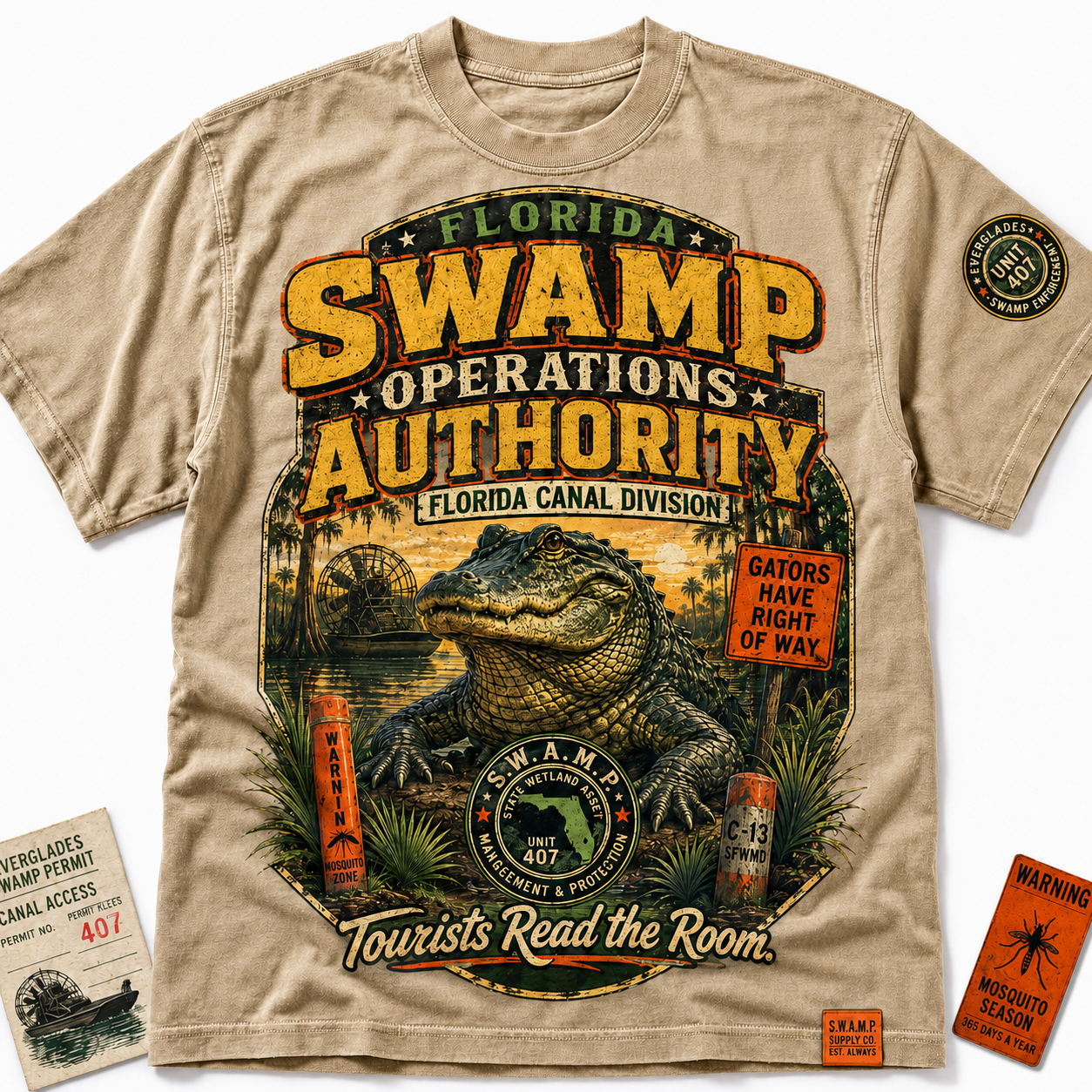 Gators Have Right of Way T-Shirt