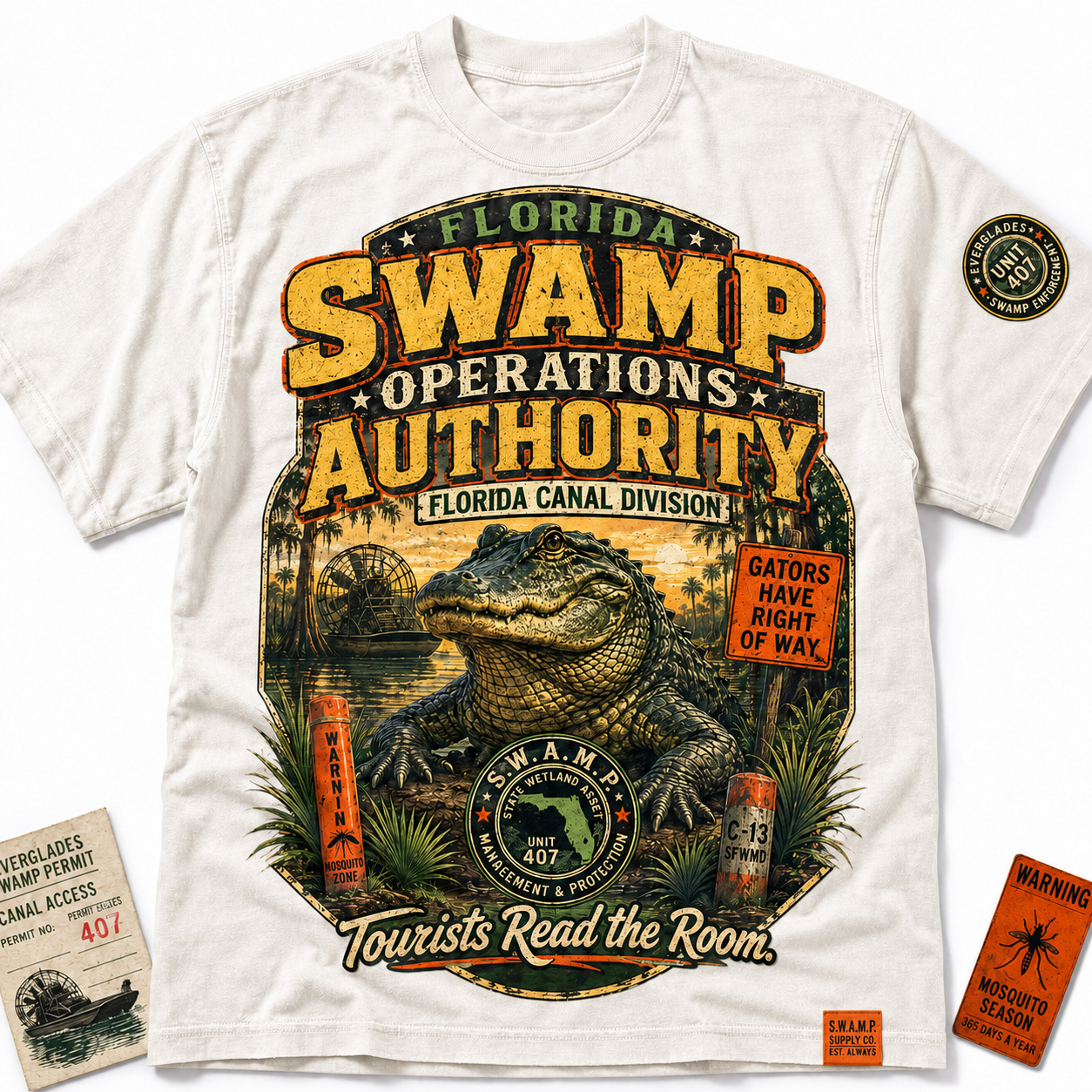 Gators Have Right of Way T-Shirt
