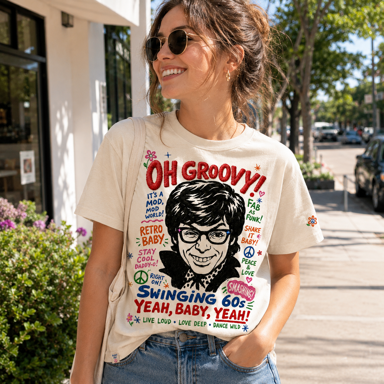 Groovy 60s Retro Mod Music T-Shirt