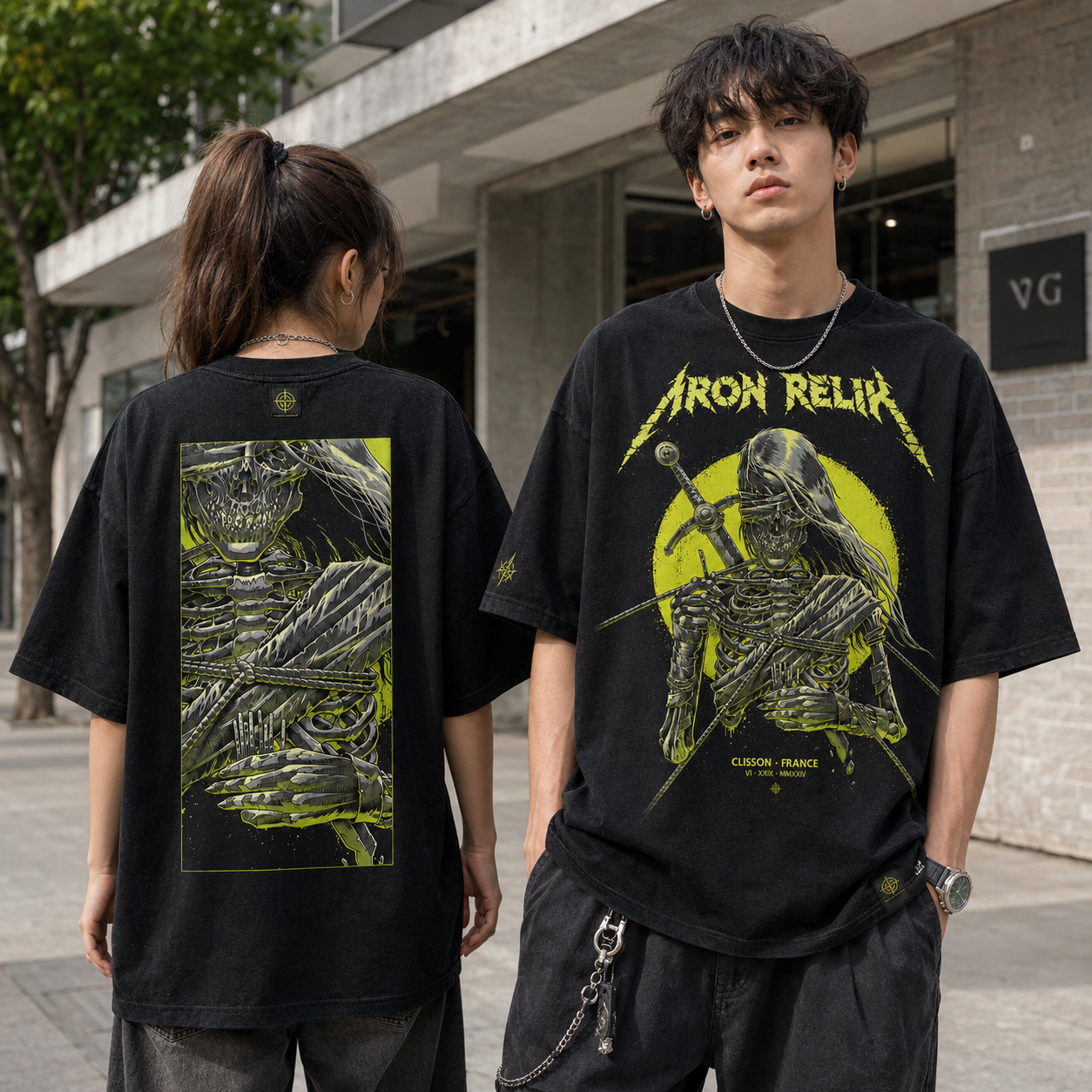Iron Relic Skeleton Graphic Tee