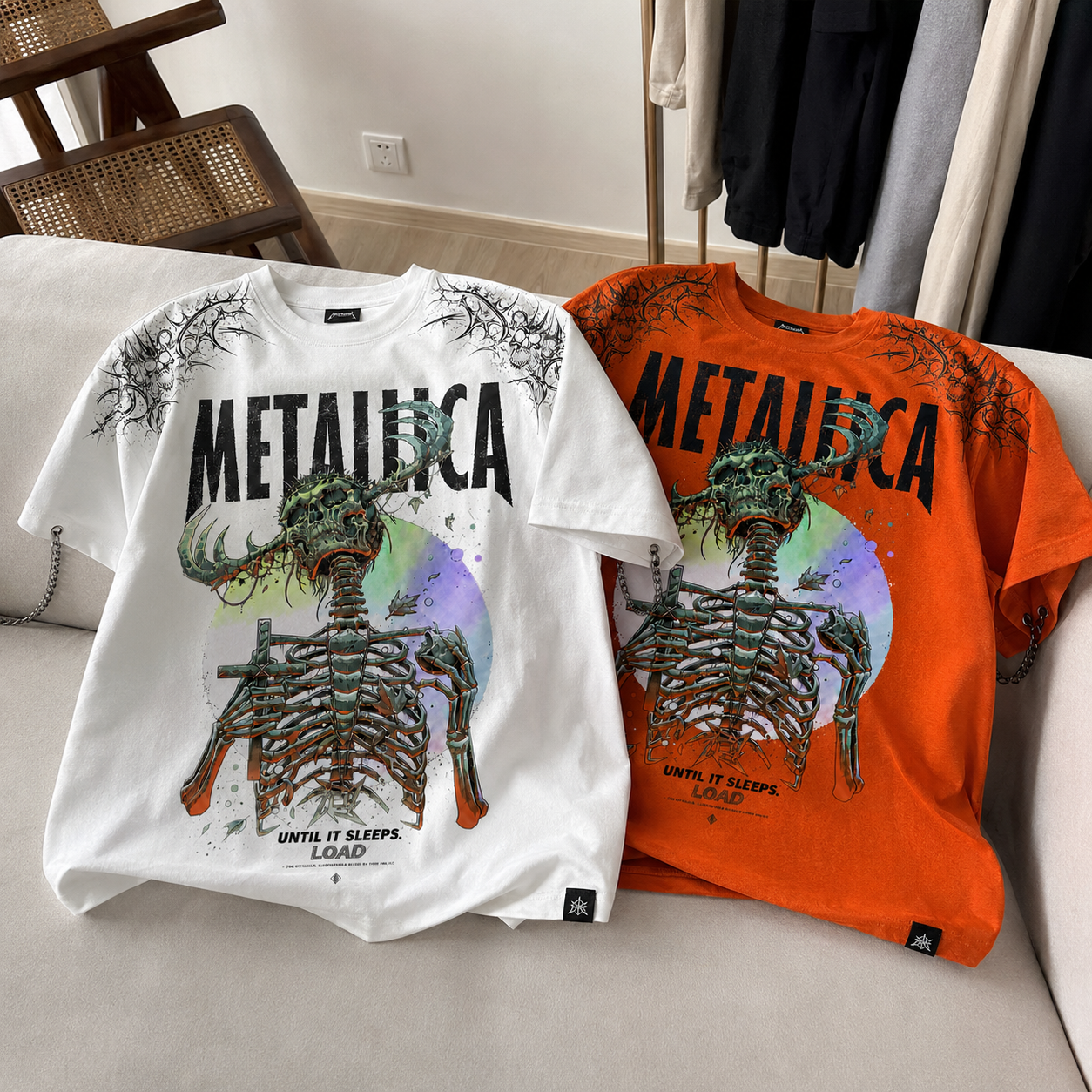 Metal Skeleton Vintage Tee