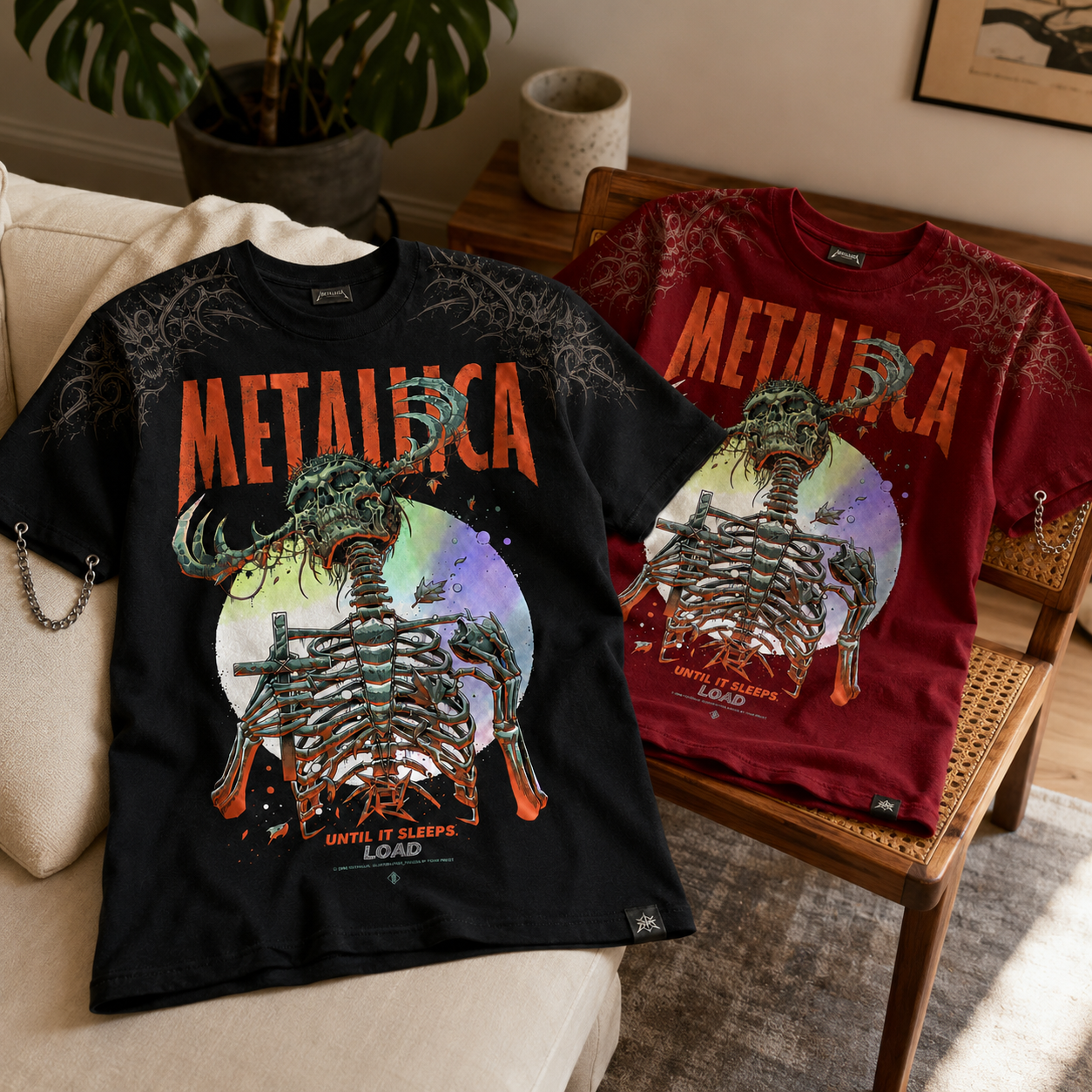 Metal Skeleton Vintage Tee