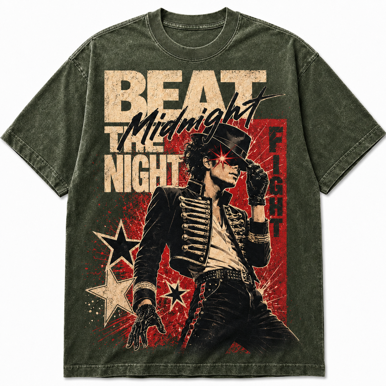 Midnight Beat Graphic T-Shirt