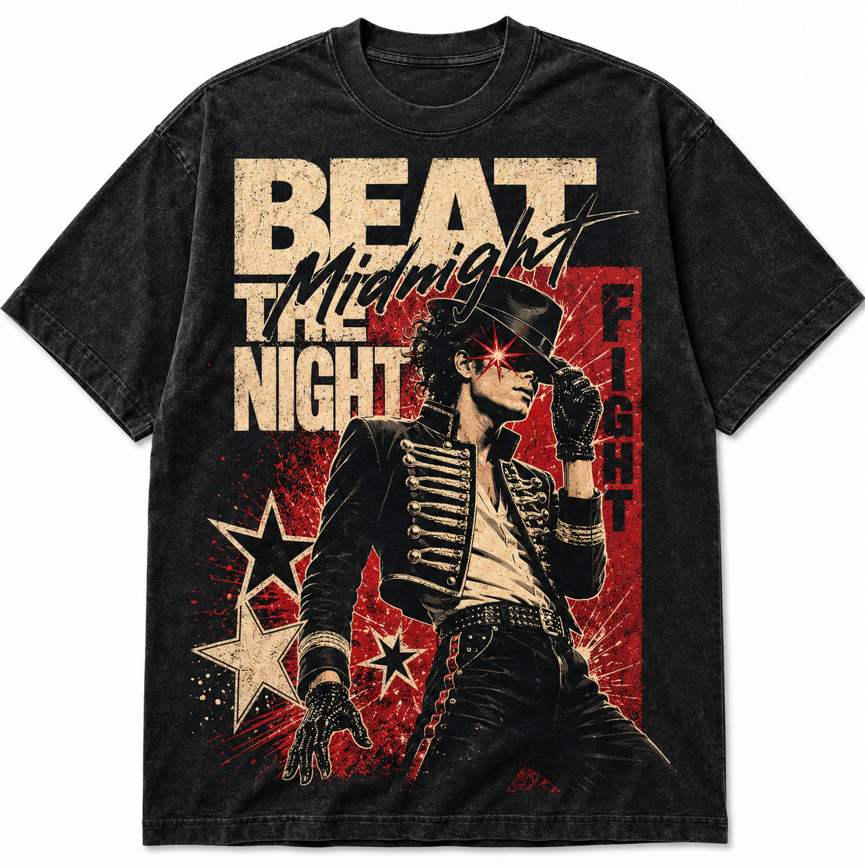 Midnight Beat Graphic T-Shirt