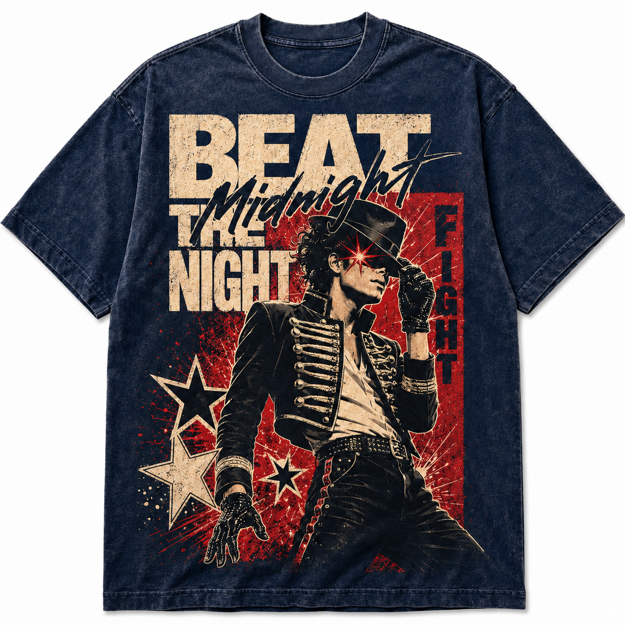 Midnight Beat Graphic T-Shirt