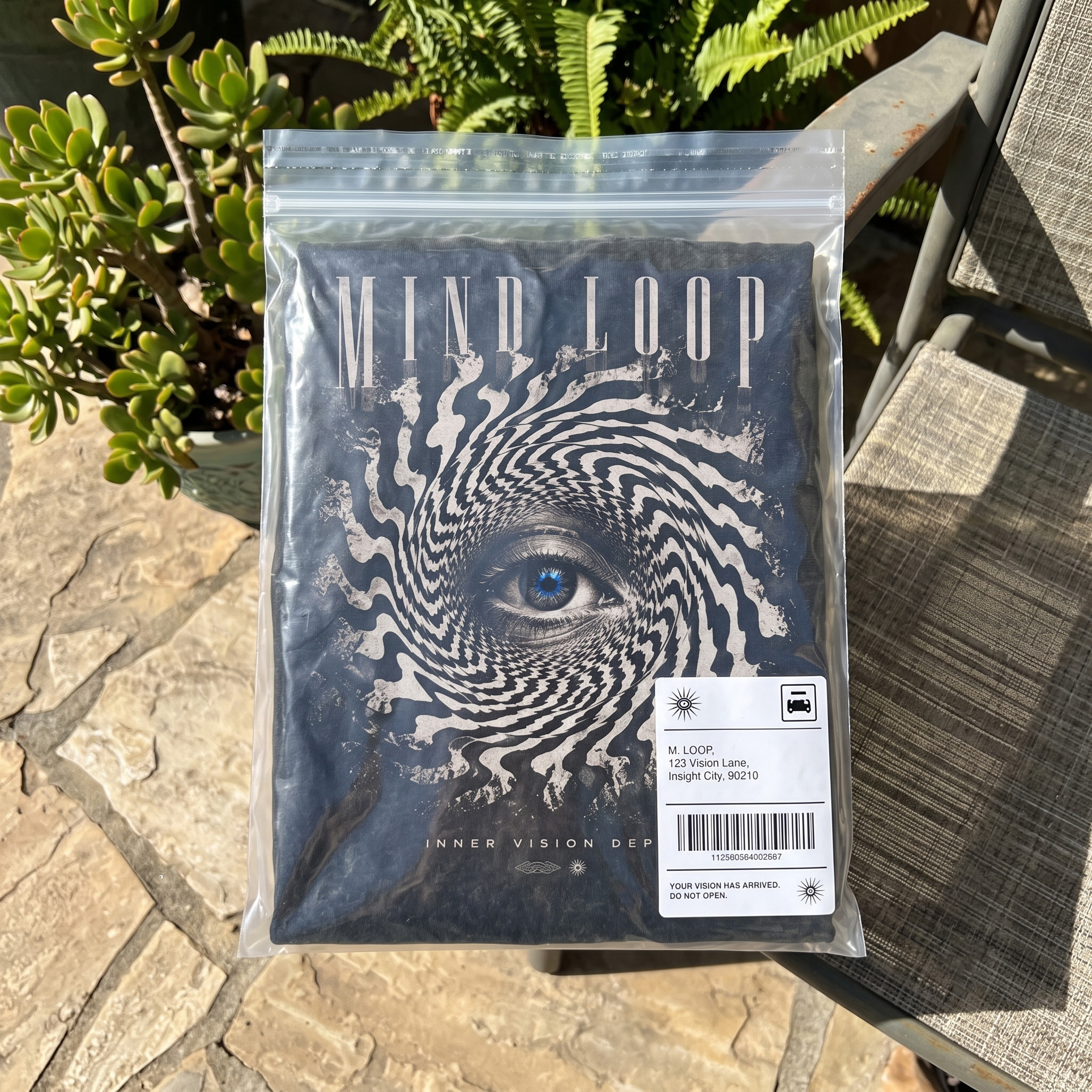 Mind Loop Hypnotic Eye Vintage T-Shirt