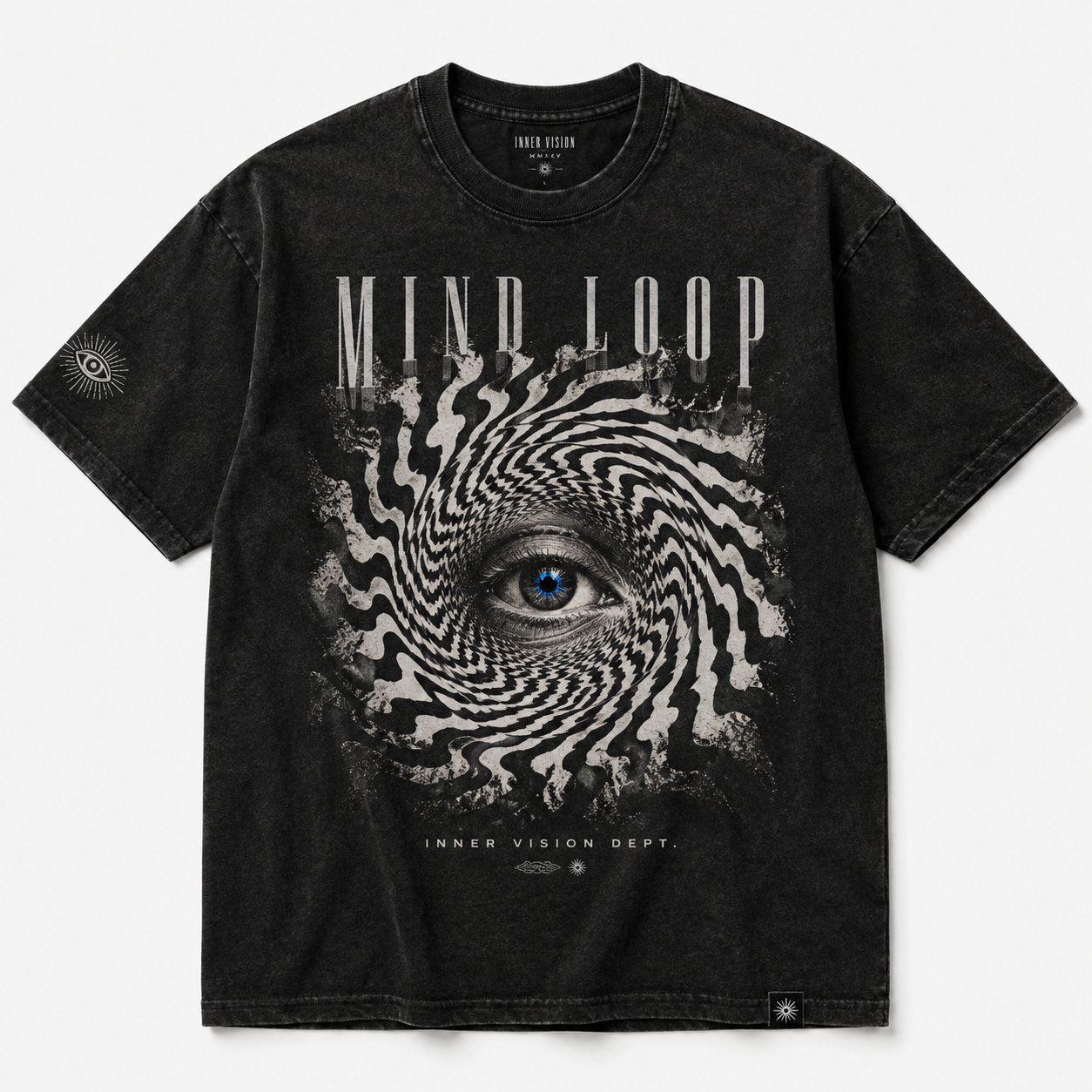 Mind Loop Hypnotic Eye Vintage T-Shirt