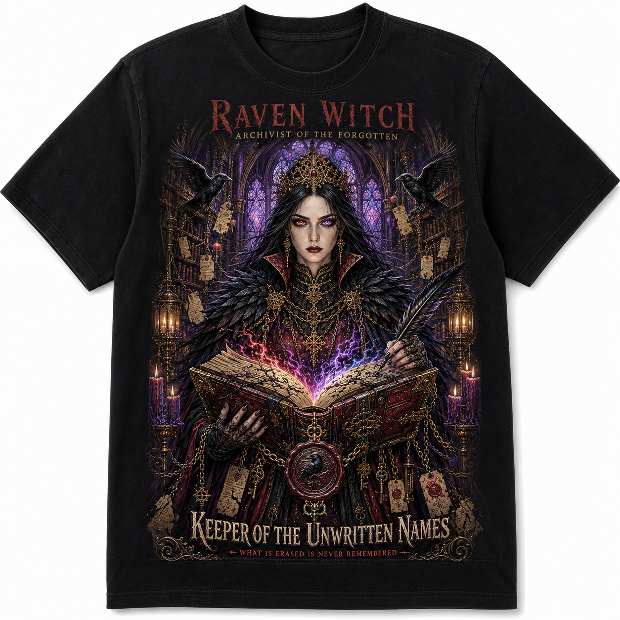RAVEN WITCH ARCHIVIST — KEEPER OF THE UNWRITTEN NAMES