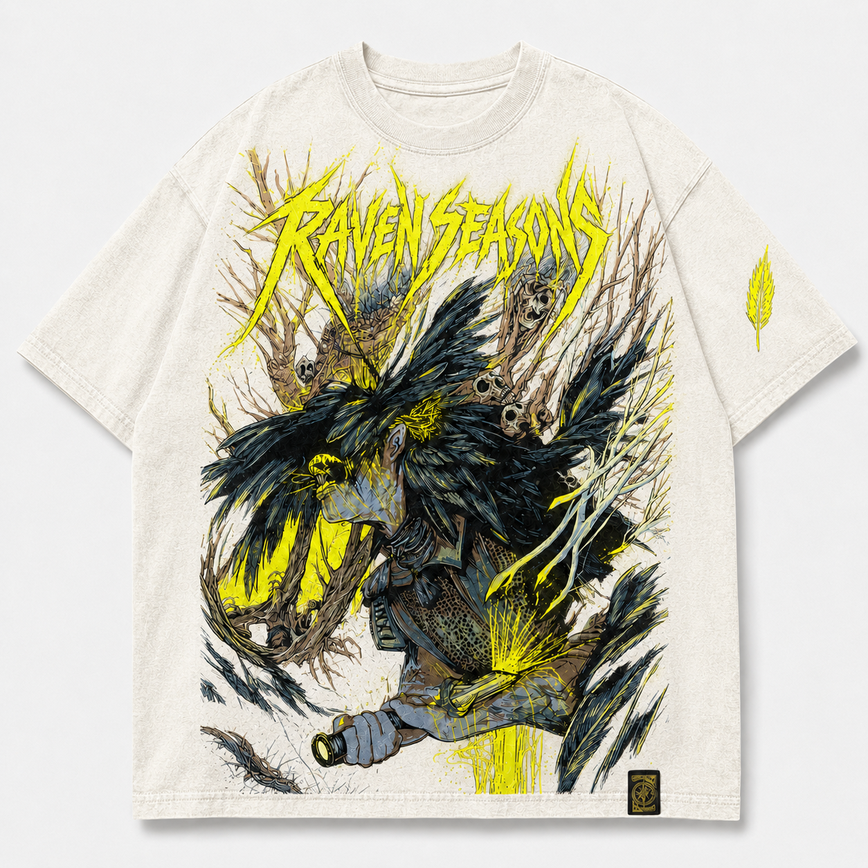 Raven Hunt Graphic T-Shirt