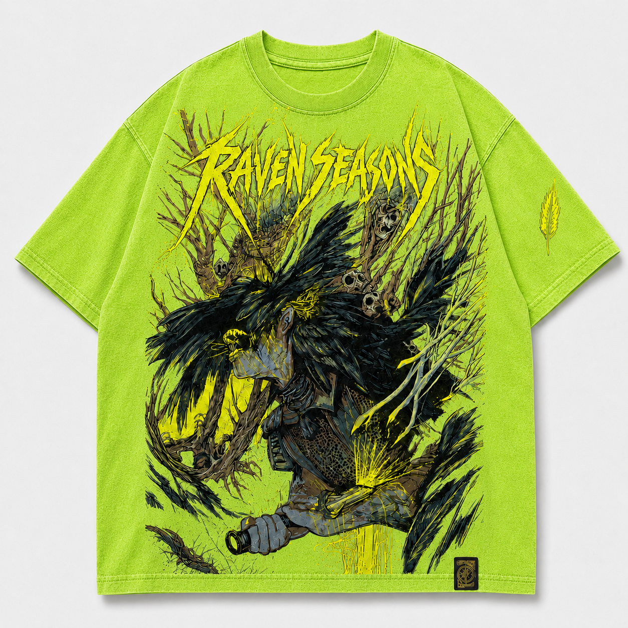 Raven Hunt Graphic T-Shirt