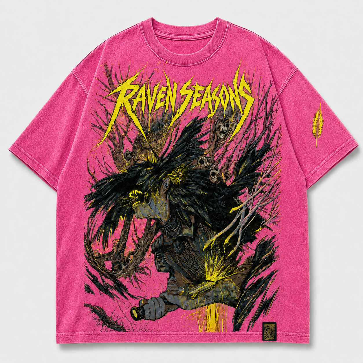 Raven Hunt Graphic T-Shirt