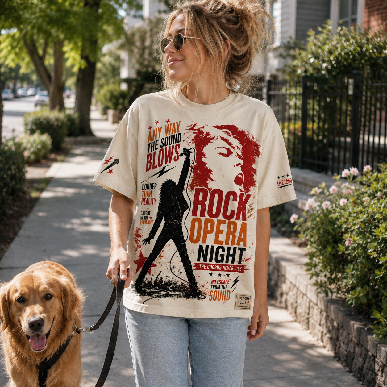 Rock Opera Night Vintage Concert T-Shirt