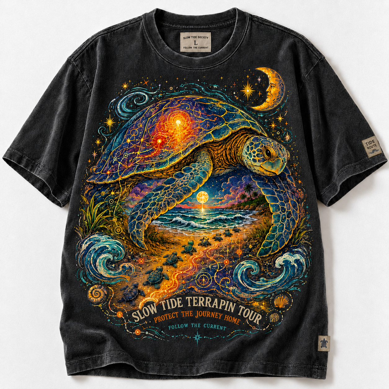 Guardian Of The Journey Home Sea Turtle T-Shirt