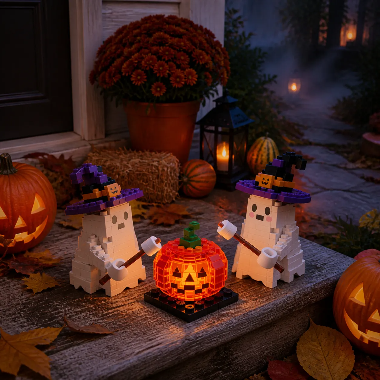 2026 Limited Edition-- Halloween Ghost Brick Set👻